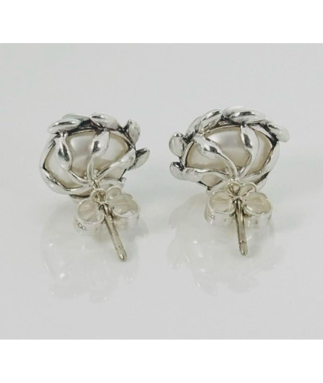 TIFFANY&CO Серебряные серебряные серьги, фото 4