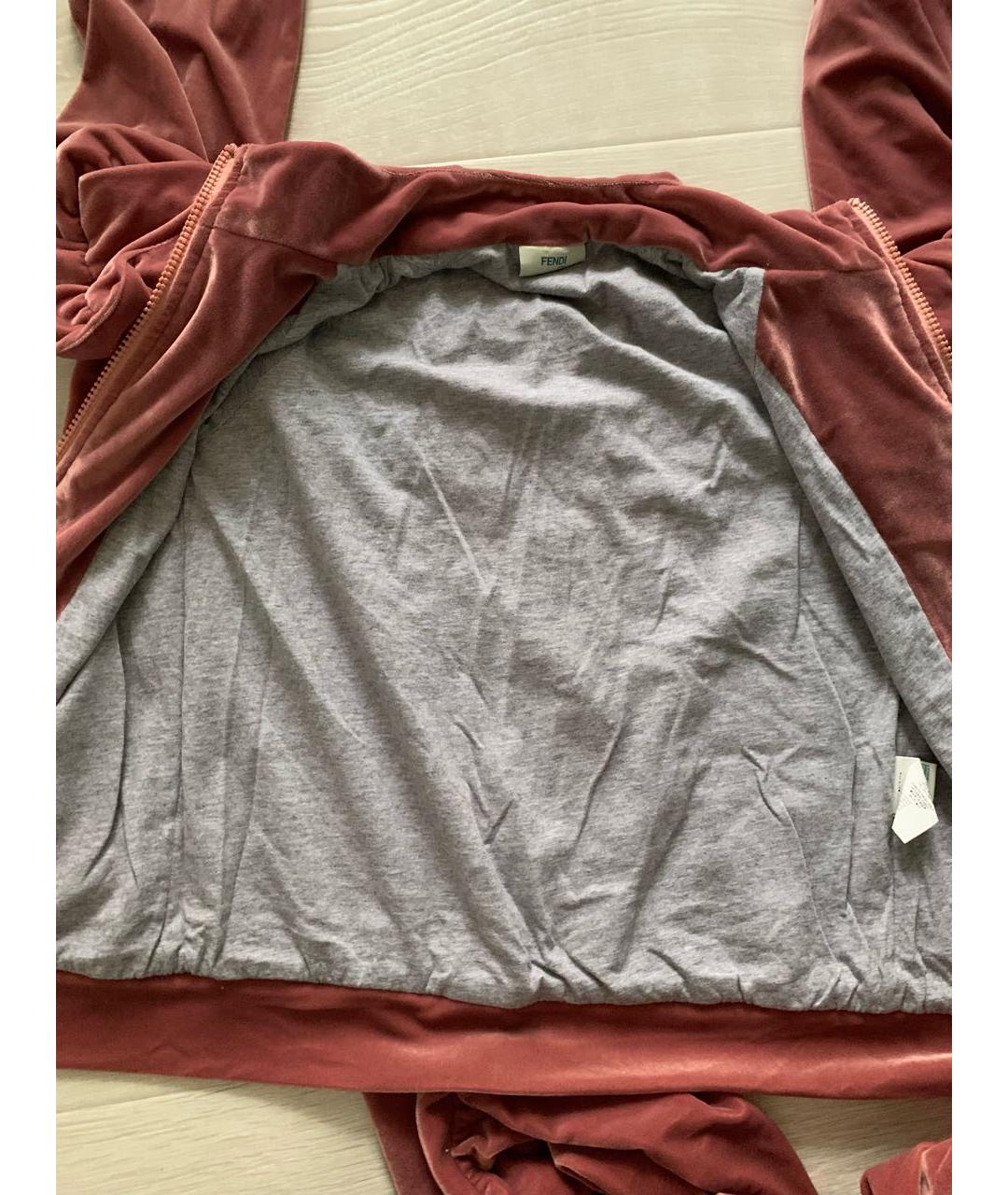 FENDI Розовый хлопковый комплект, фото 8