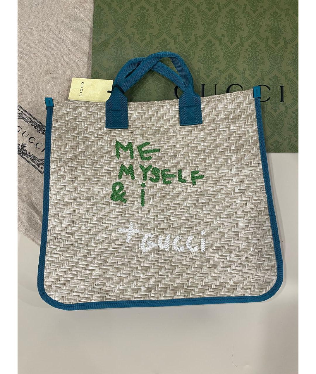 GUCCI Мульти пелетеная сумка тоут, фото 9