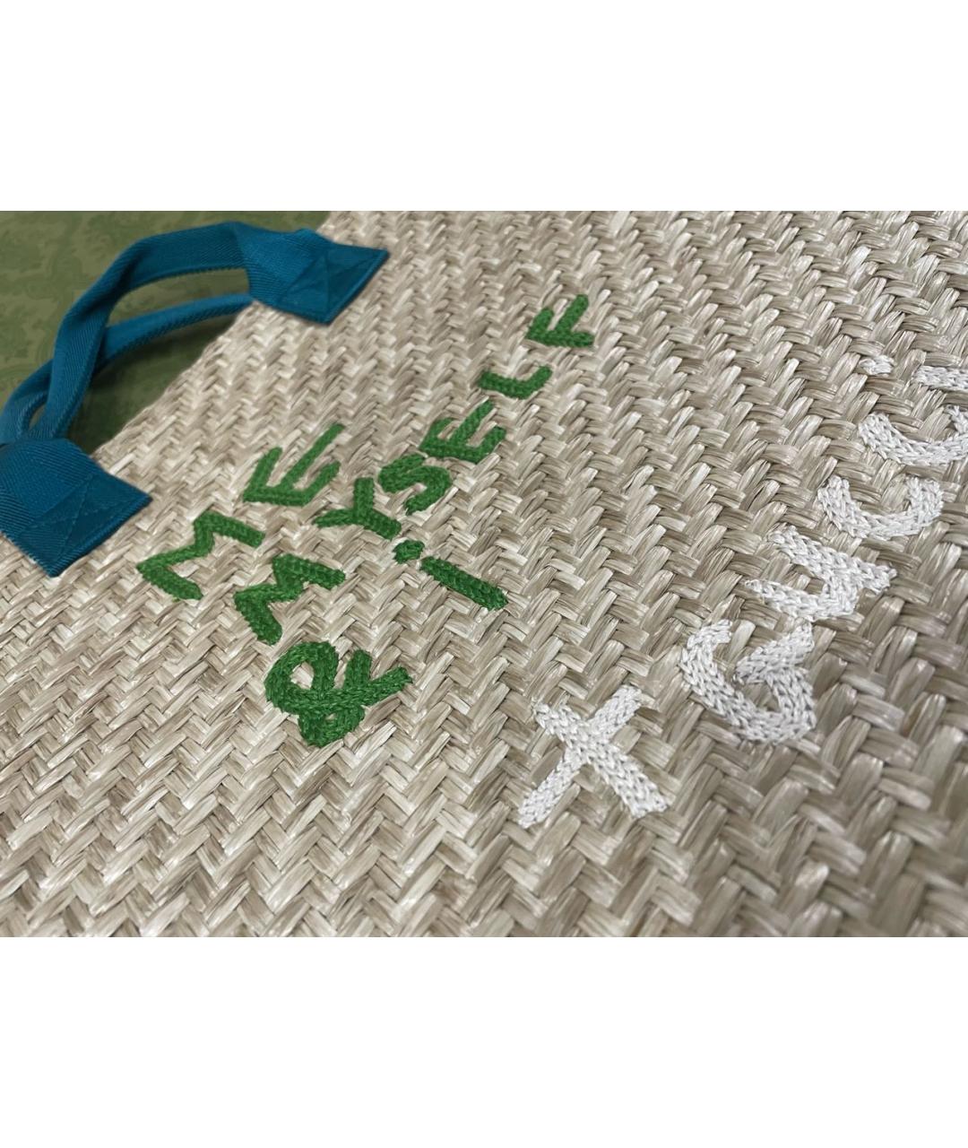 GUCCI Мульти пелетеная сумка тоут, фото 7