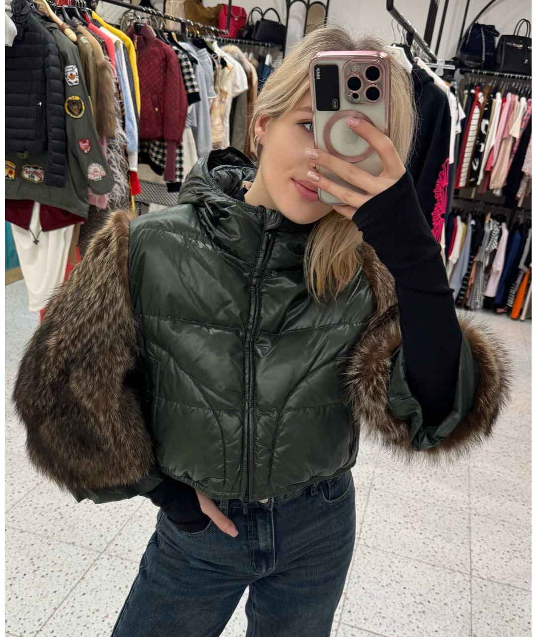 MARNI Зеленая куртка, фото 2