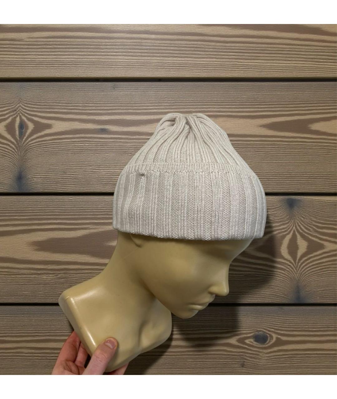 WEEKEND MAX MARA Белая шерстяная шапка, фото 5
