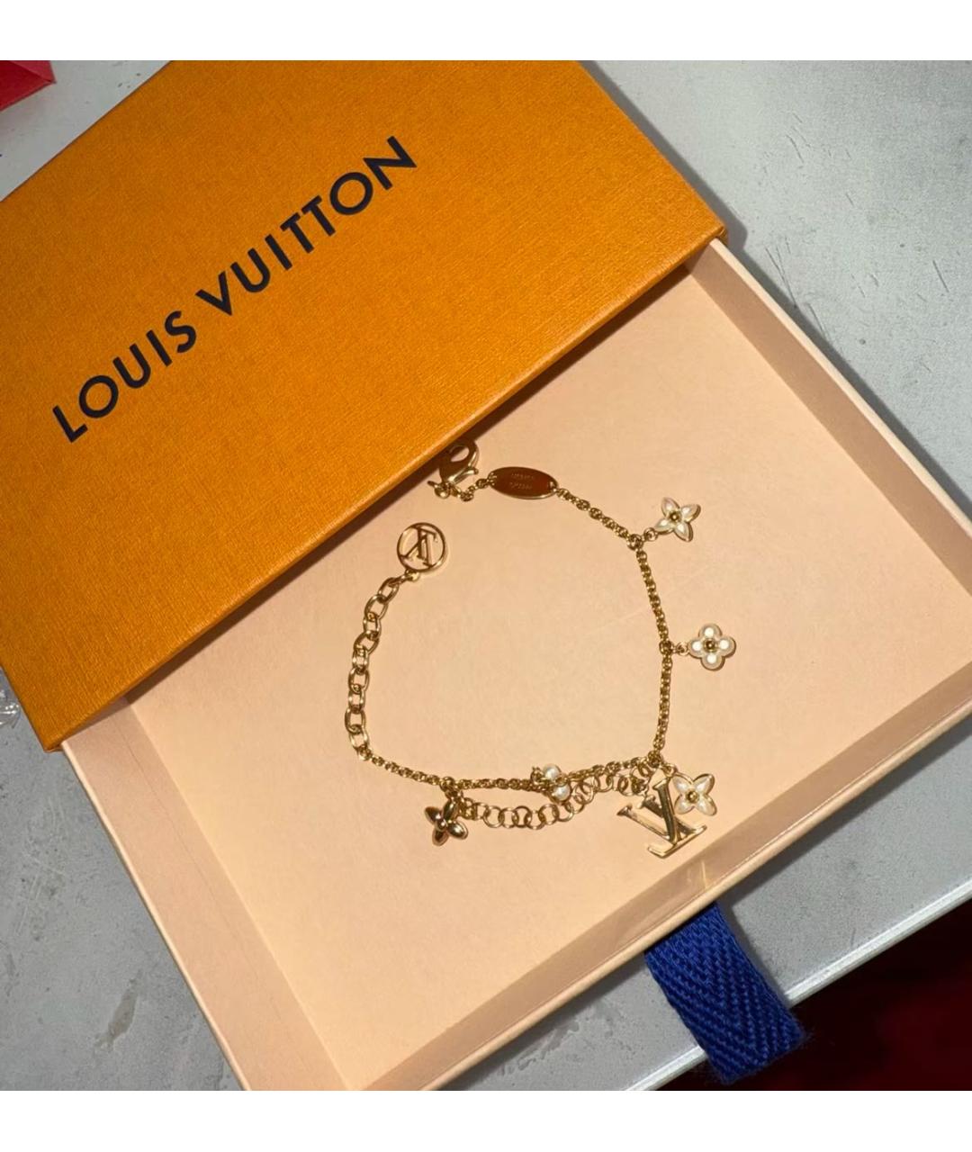 LOUIS VUITTON Золотой браслет, фото 2