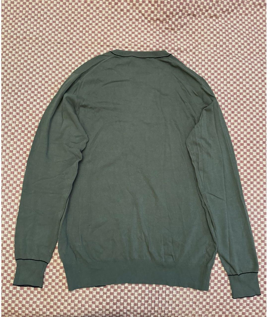 JOHN RICHMOND Хаки вискозный джемпер / свитер, фото 2