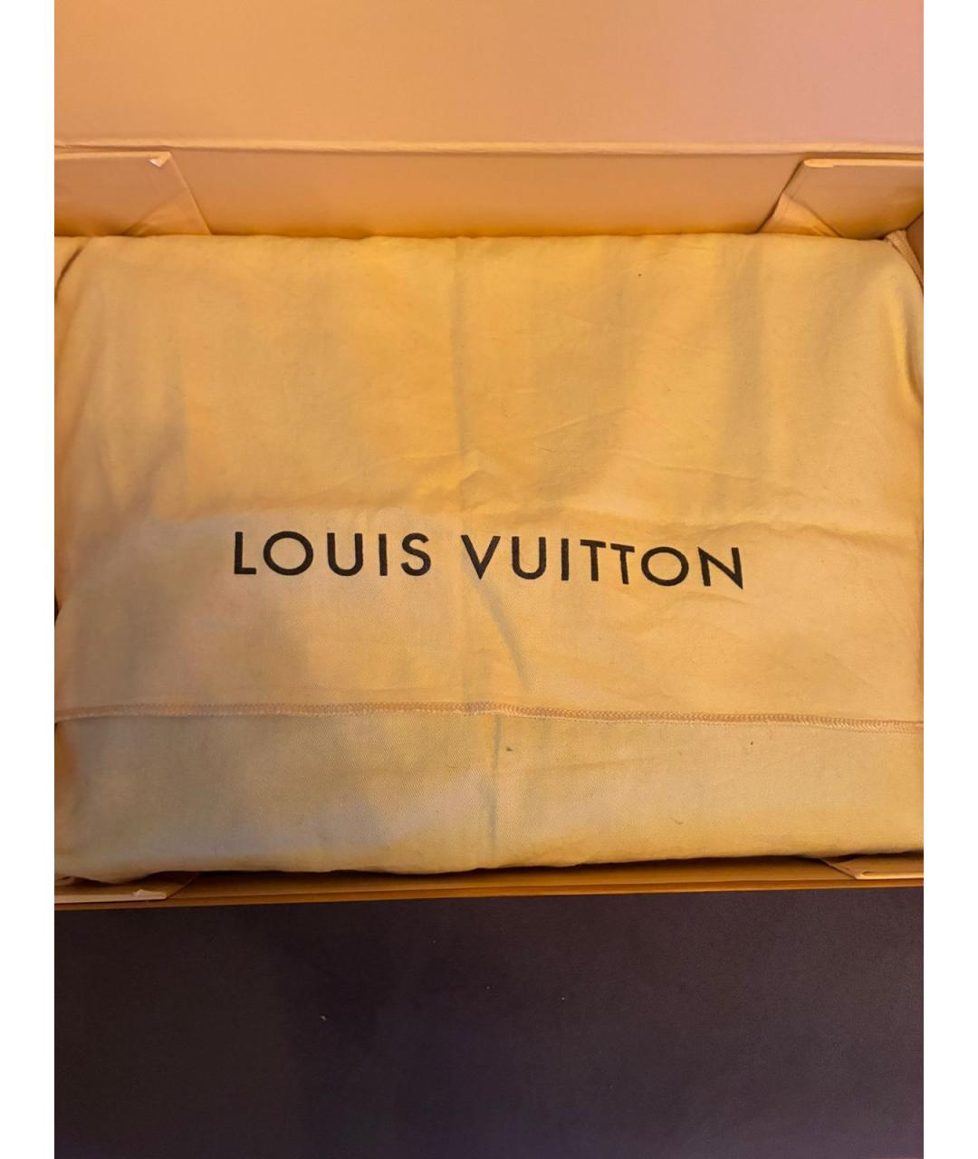 LOUIS VUITTON Серый портфель, фото 6