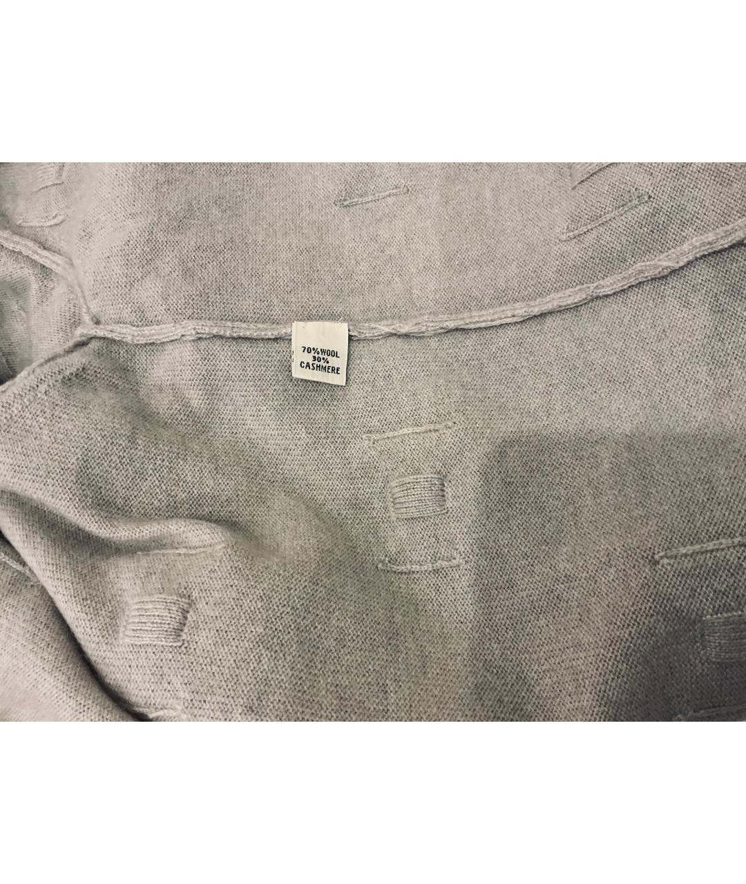 MARC JACOBS Серый шерстяной кардиган, фото 3