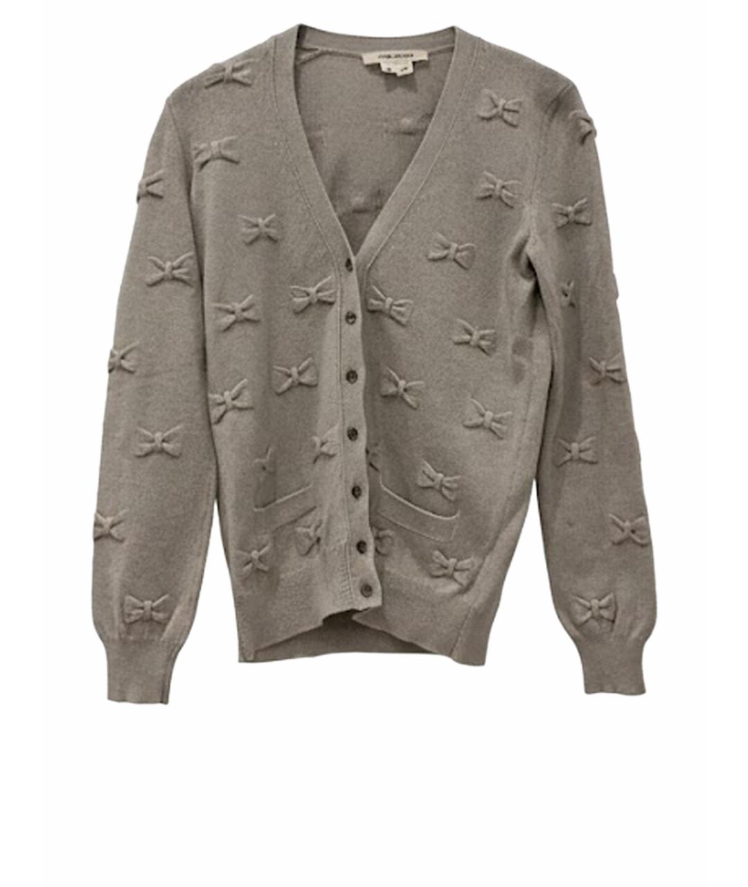 MARC JACOBS Серый шерстяной кардиган, фото 1