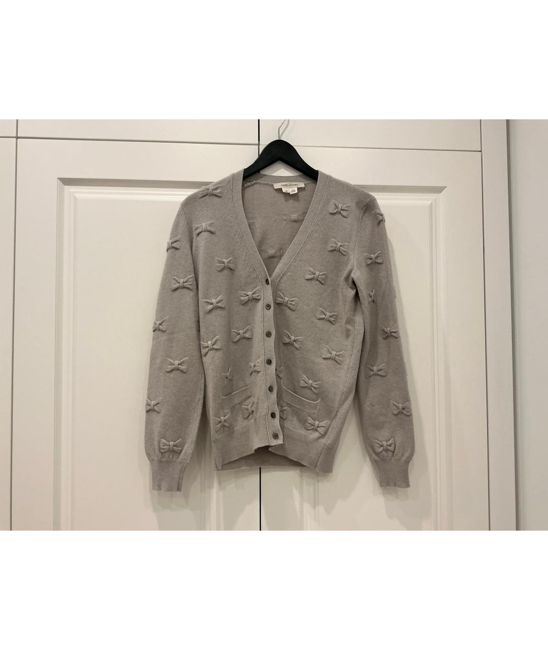 MARC JACOBS Серый шерстяной кардиган, фото 5