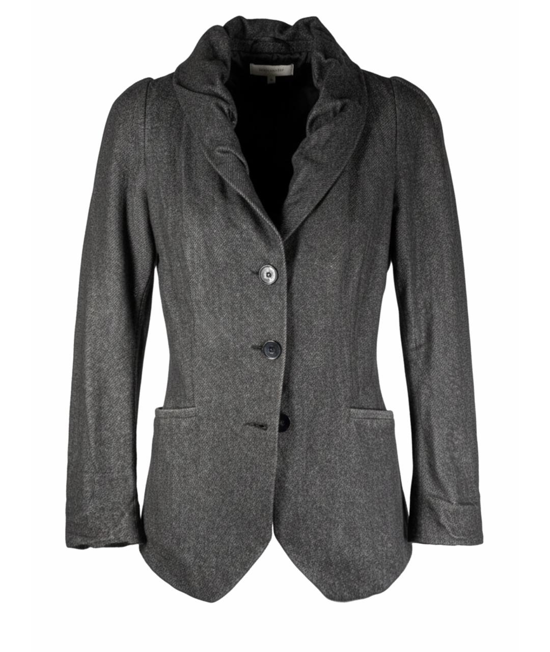 VIVIENNE WESTWOOD Серый шерстяной жакет/пиджак, фото 10