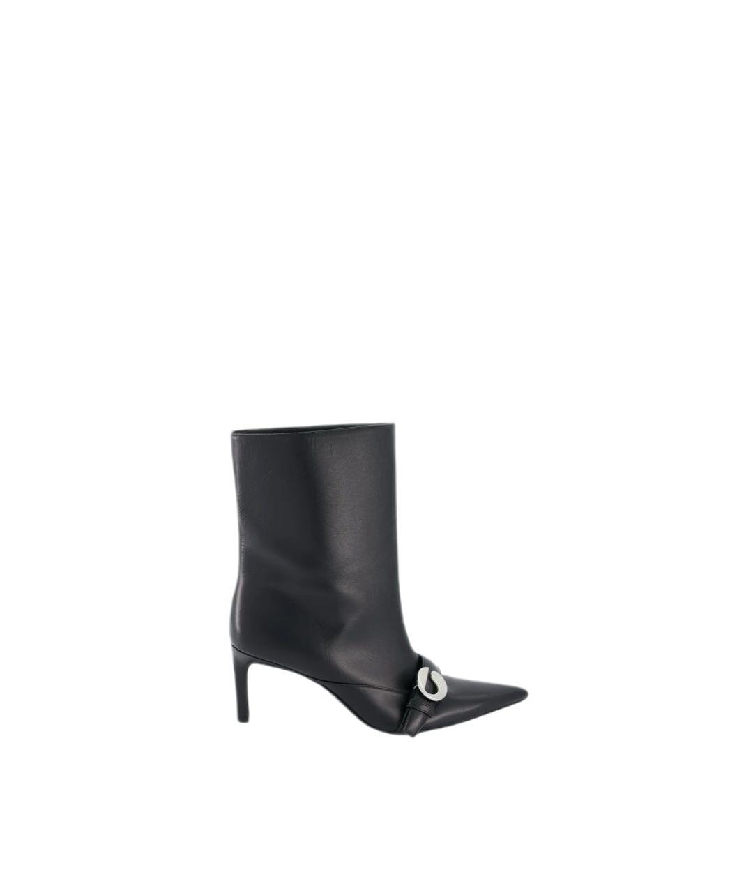 COPERNI Черные кожаные ботинки, фото 1