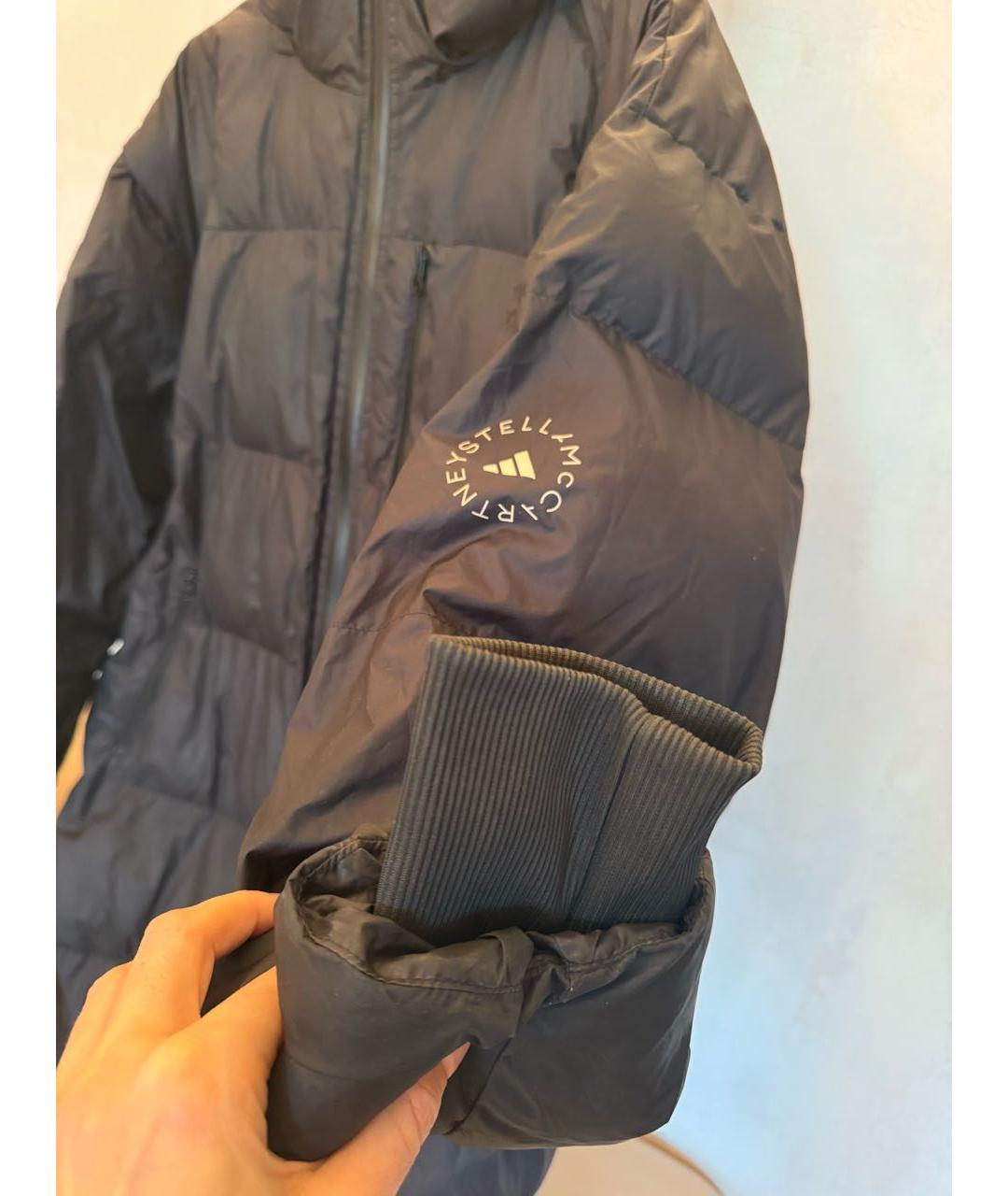 ADIDAS BY STELLA MCCARTNEY Черный пуховик, фото 3