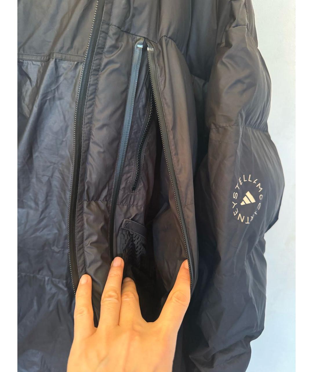 ADIDAS BY STELLA MCCARTNEY Черный пуховик, фото 7