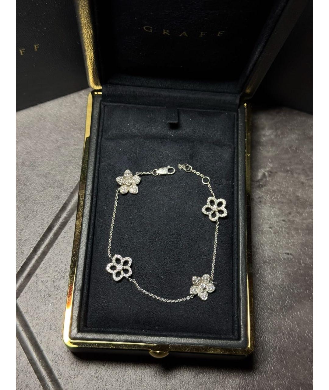 GRAFF Серебрянный браслет из белого золота, фото 5