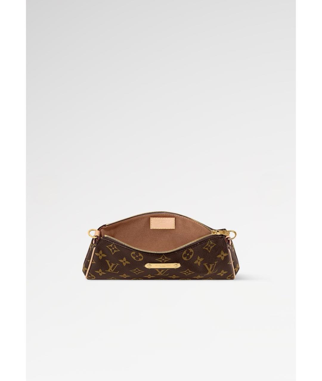 LOUIS VUITTON Коричневая сумка с короткими ручками, фото 4