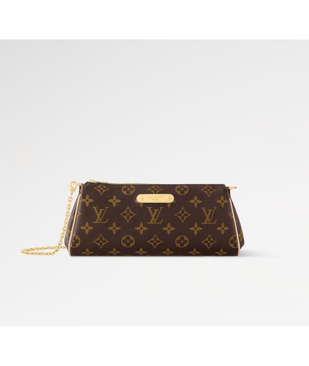 LOUIS VUITTON Коричневая сумка с короткими ручками, фото 5