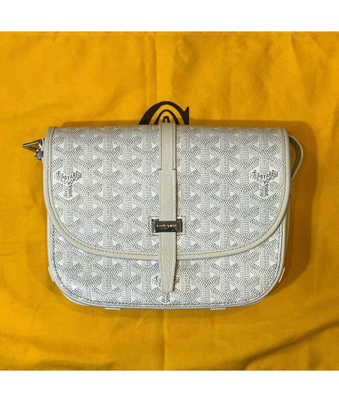 GOYARD Белая сумка на плечо, фото 8