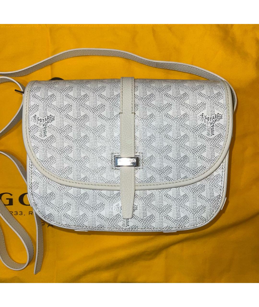 GOYARD Белая сумка на плечо, фото 2