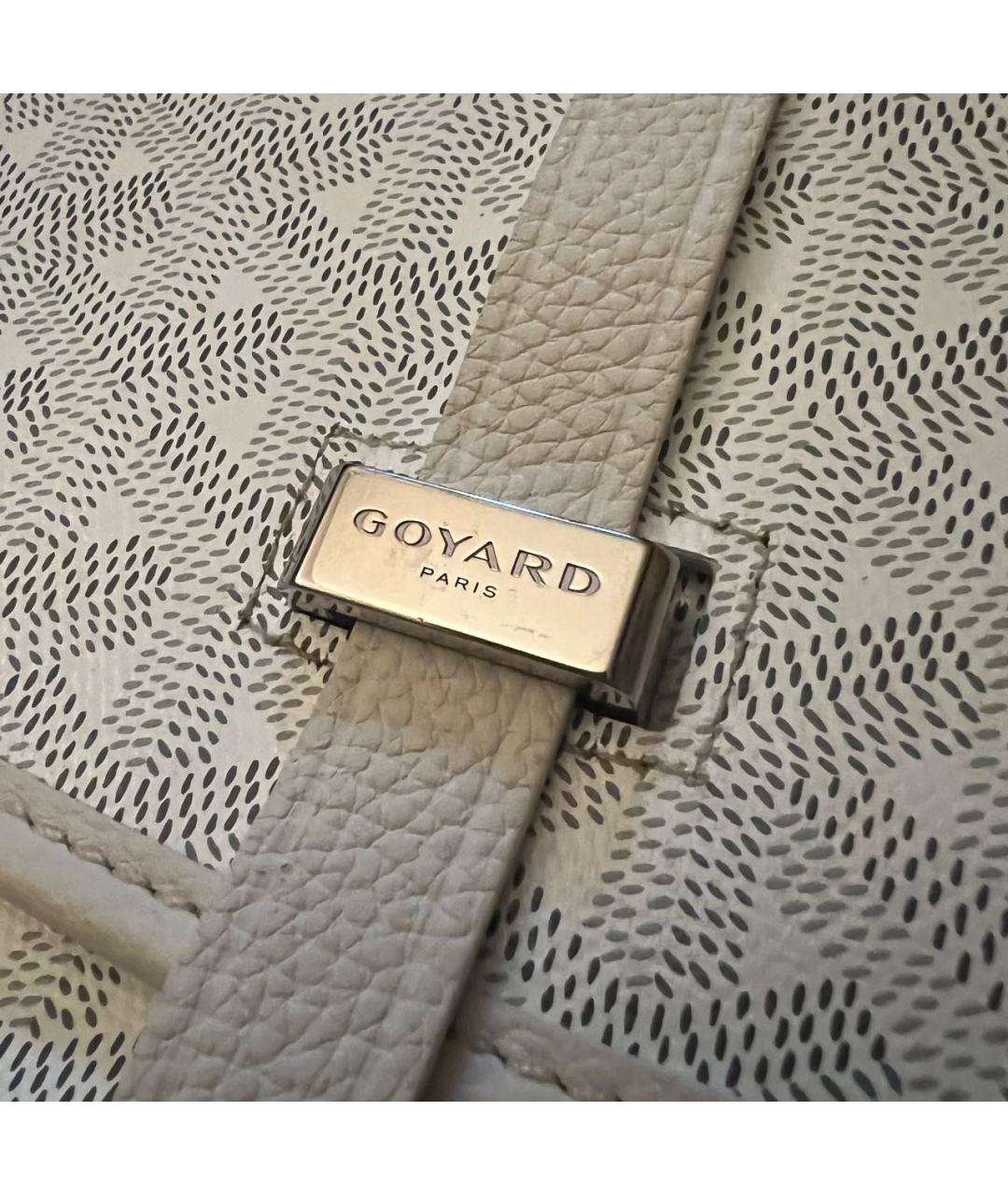 GOYARD Белая сумка на плечо, фото 3