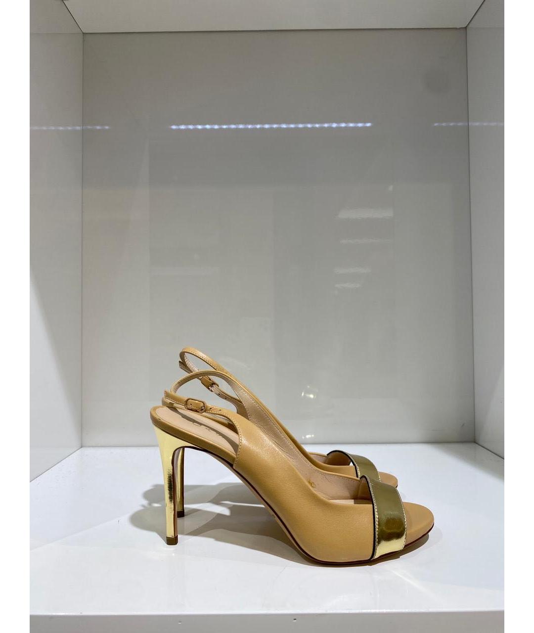 CASADEI Мульти кожаные босоножки, фото 4