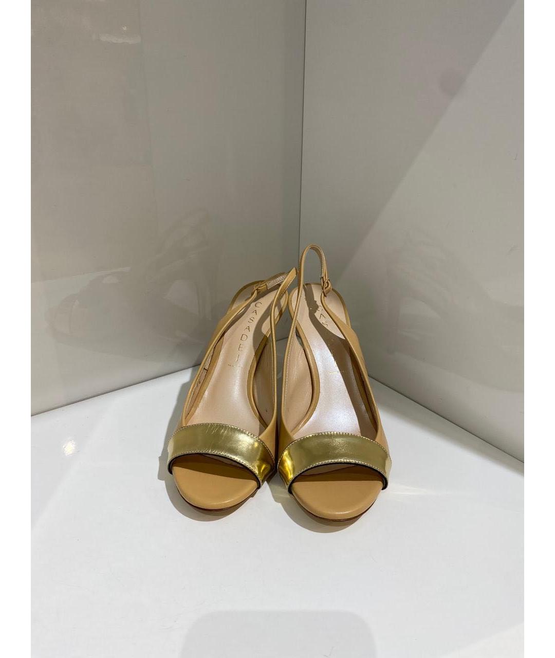 CASADEI Мульти кожаные босоножки, фото 2