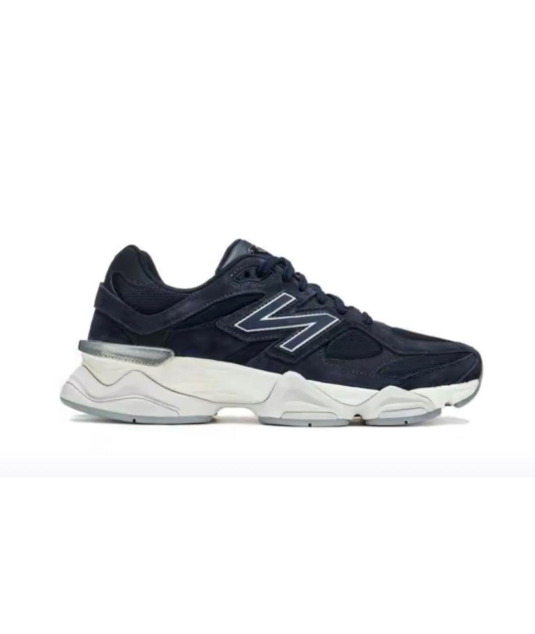 NEW BALANCE Синие замшевые низкие кроссовки / кеды, фото 1
