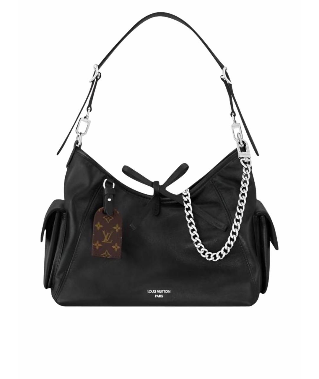 LOUIS VUITTON Черная сумка через плечо, фото 1