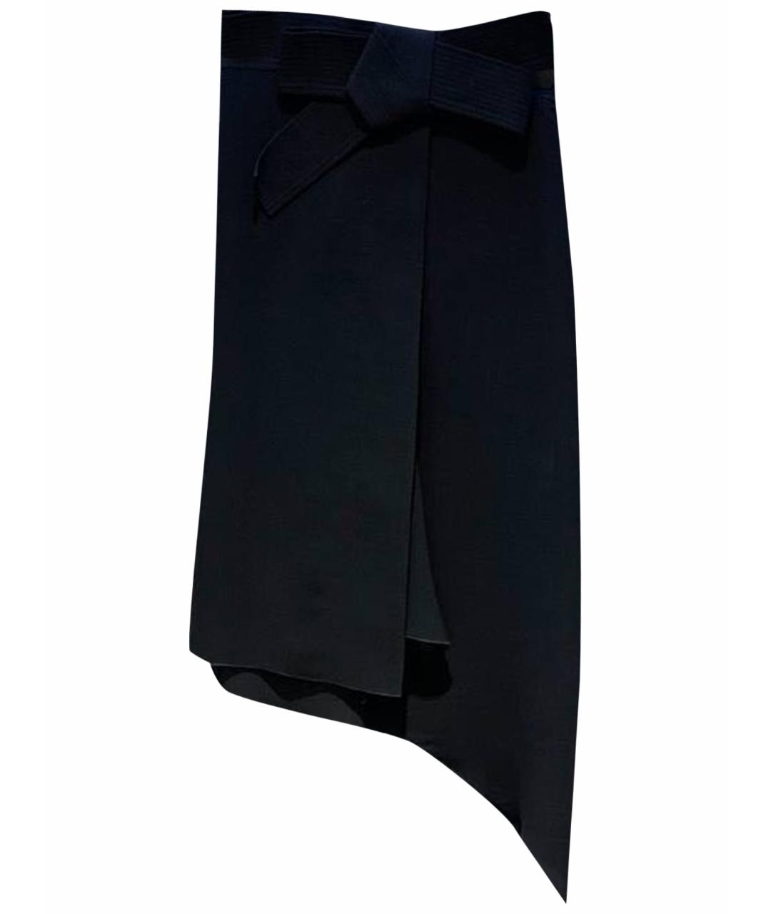 LANVIN Черная юбка миди, фото 1