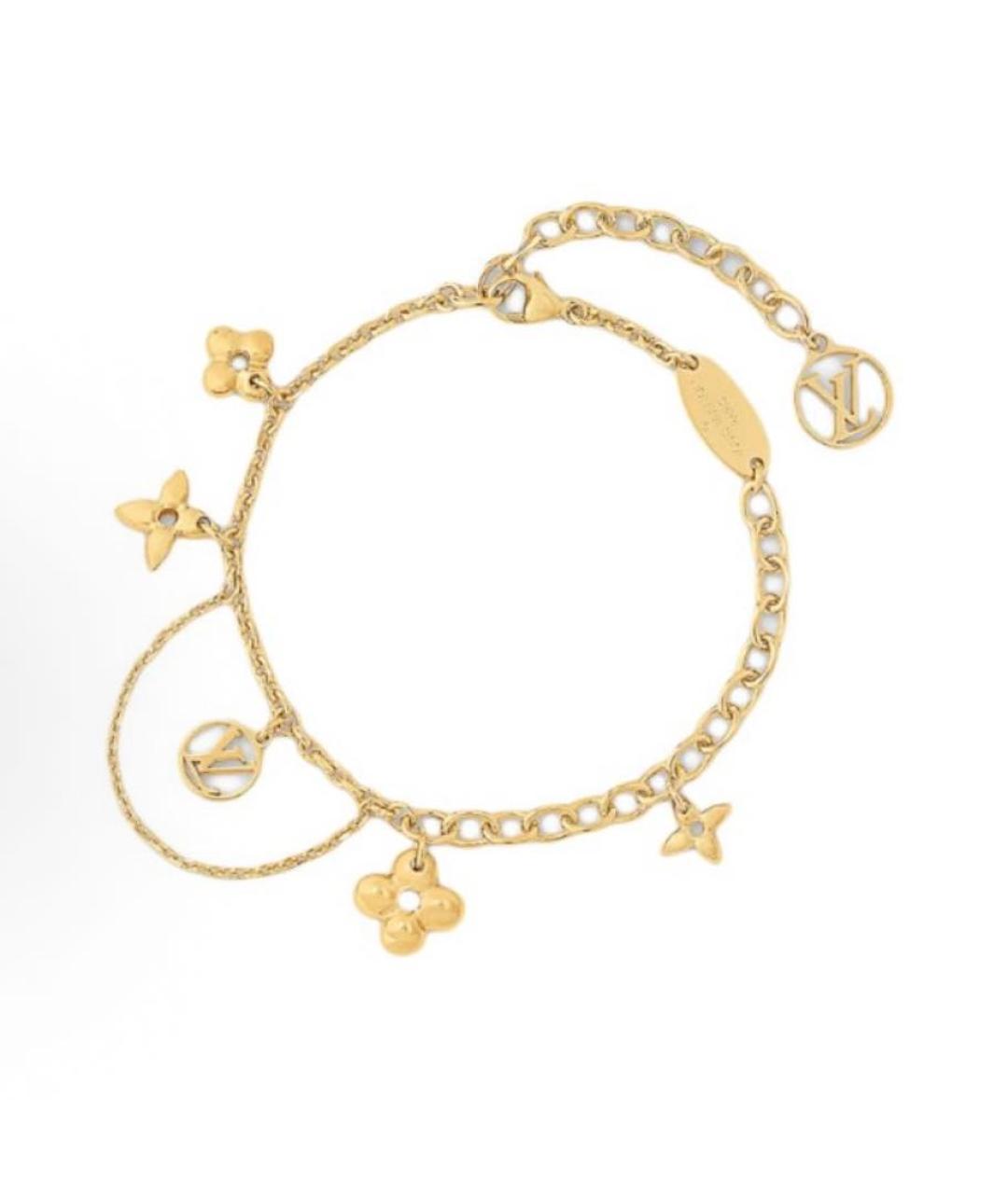 LOUIS VUITTON Золотой браслет, фото 4