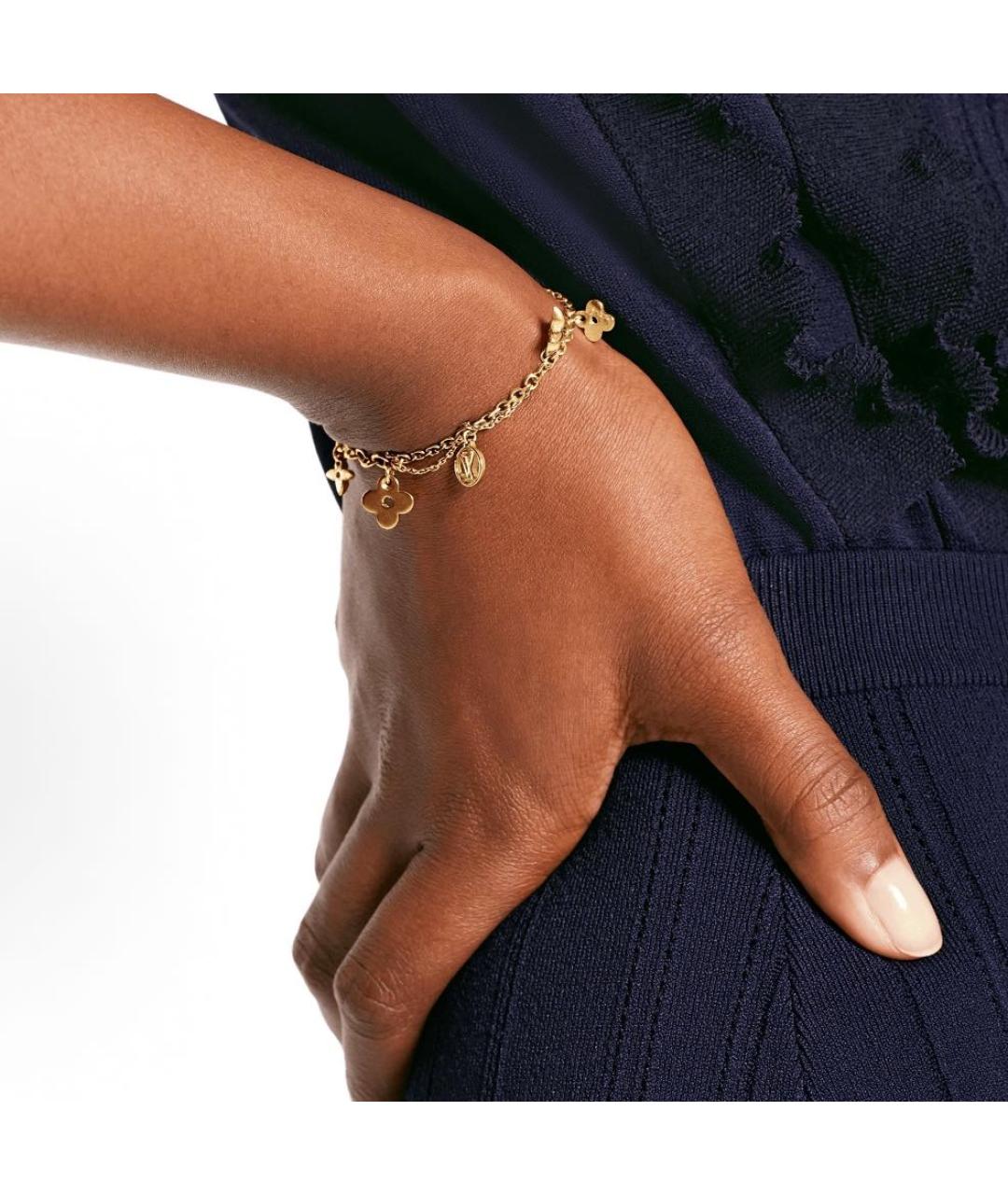 LOUIS VUITTON Золотой браслет, фото 2