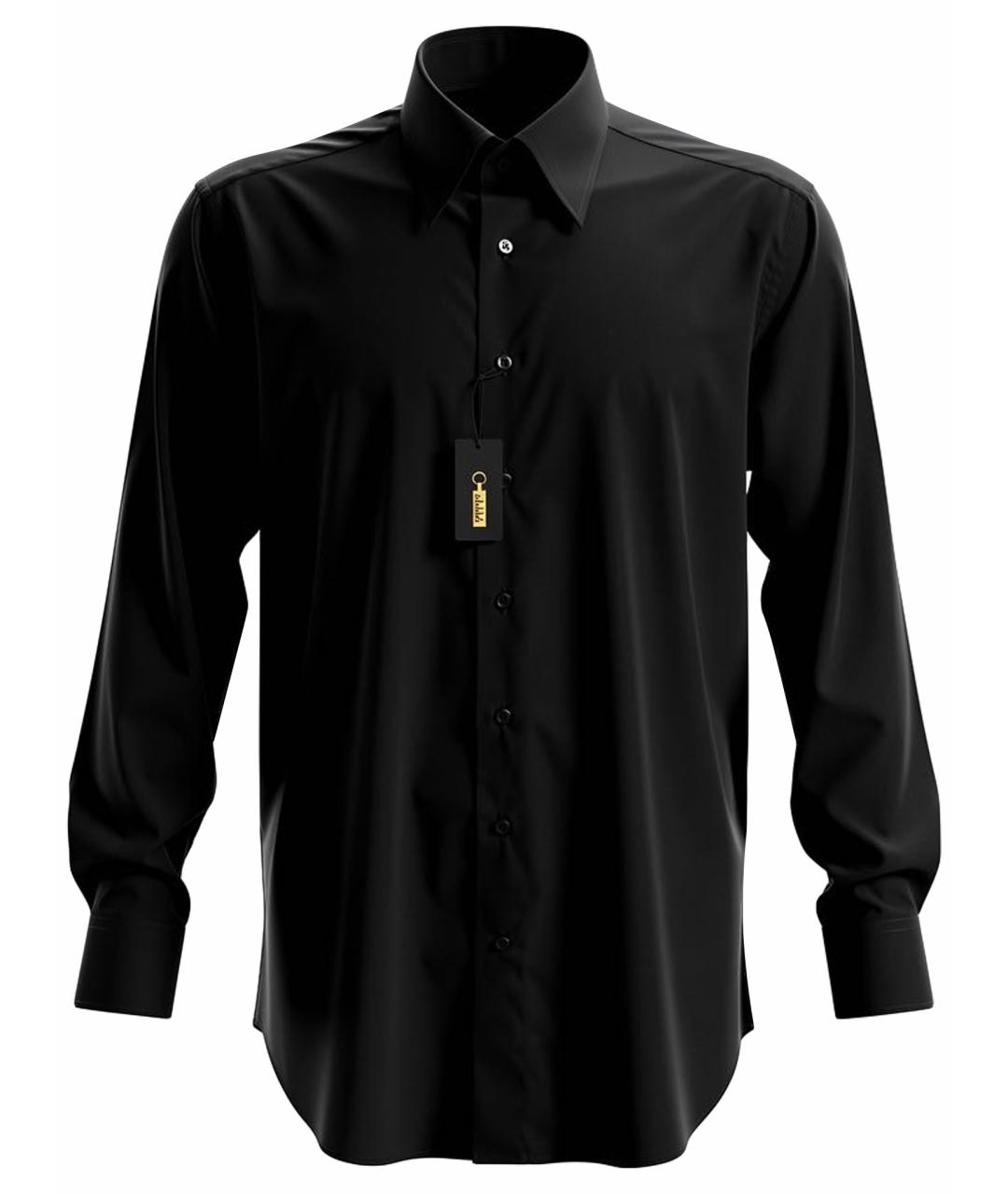 ZILLI Черная классическая рубашка, фото 1