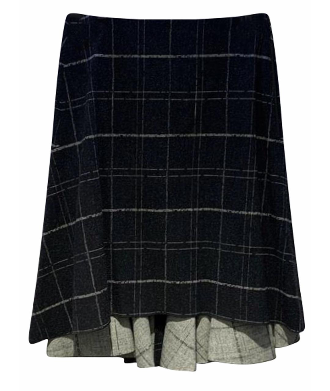 LANVIN Серая юбка миди, фото 1