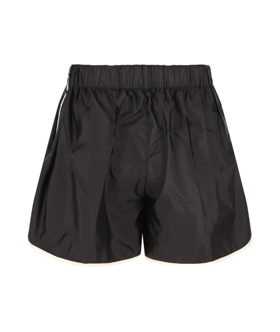 PRADA Черные полиамидовые шорты, фото 2