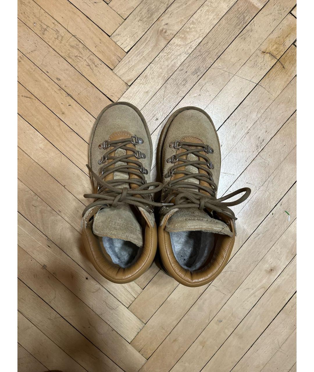 DIEMME Бежевые замшевые ботинки, фото 3