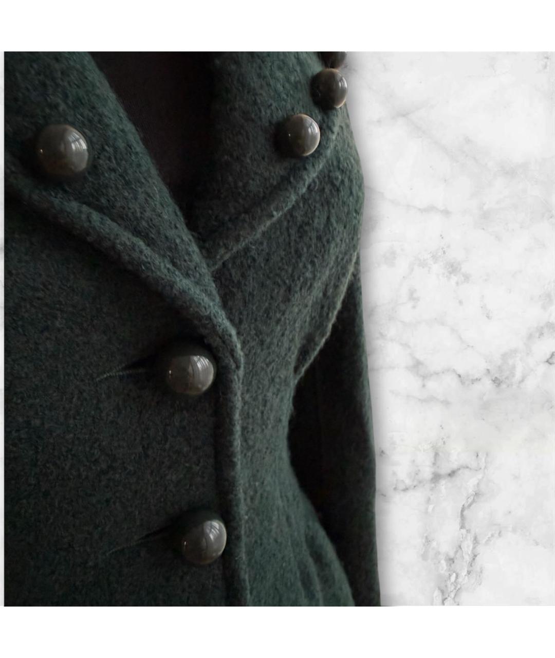 MOSCHINO Зеленый шерстяной жакет/пиджак, фото 7
