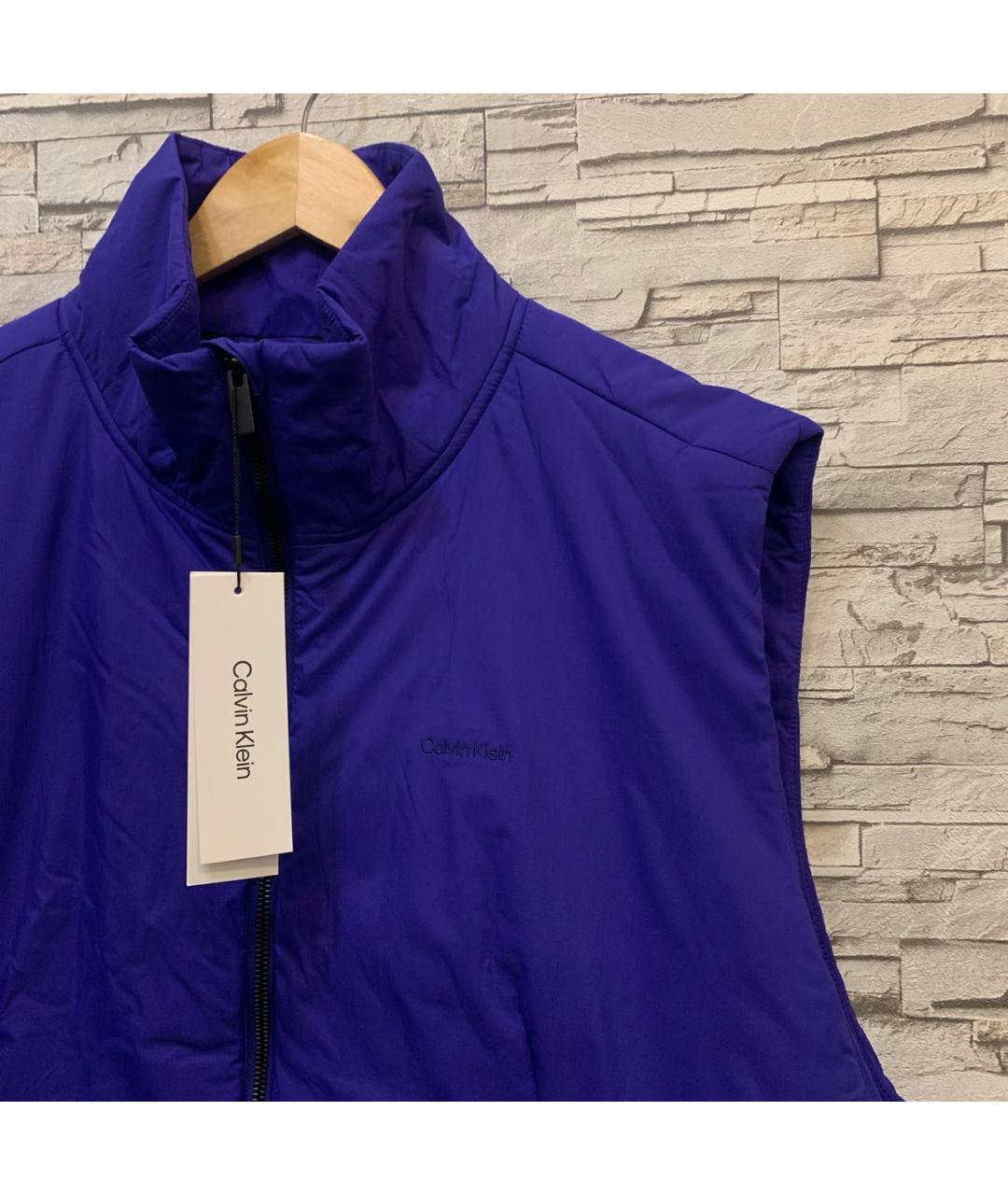 CALVIN KLEIN Фиолетовый жилет, фото 4