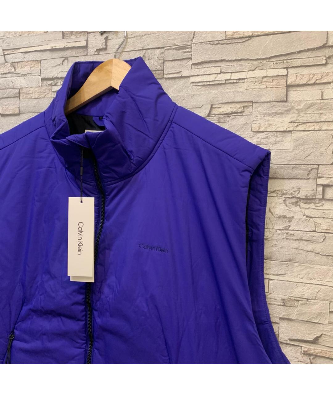 CALVIN KLEIN Фиолетовый жилет, фото 5