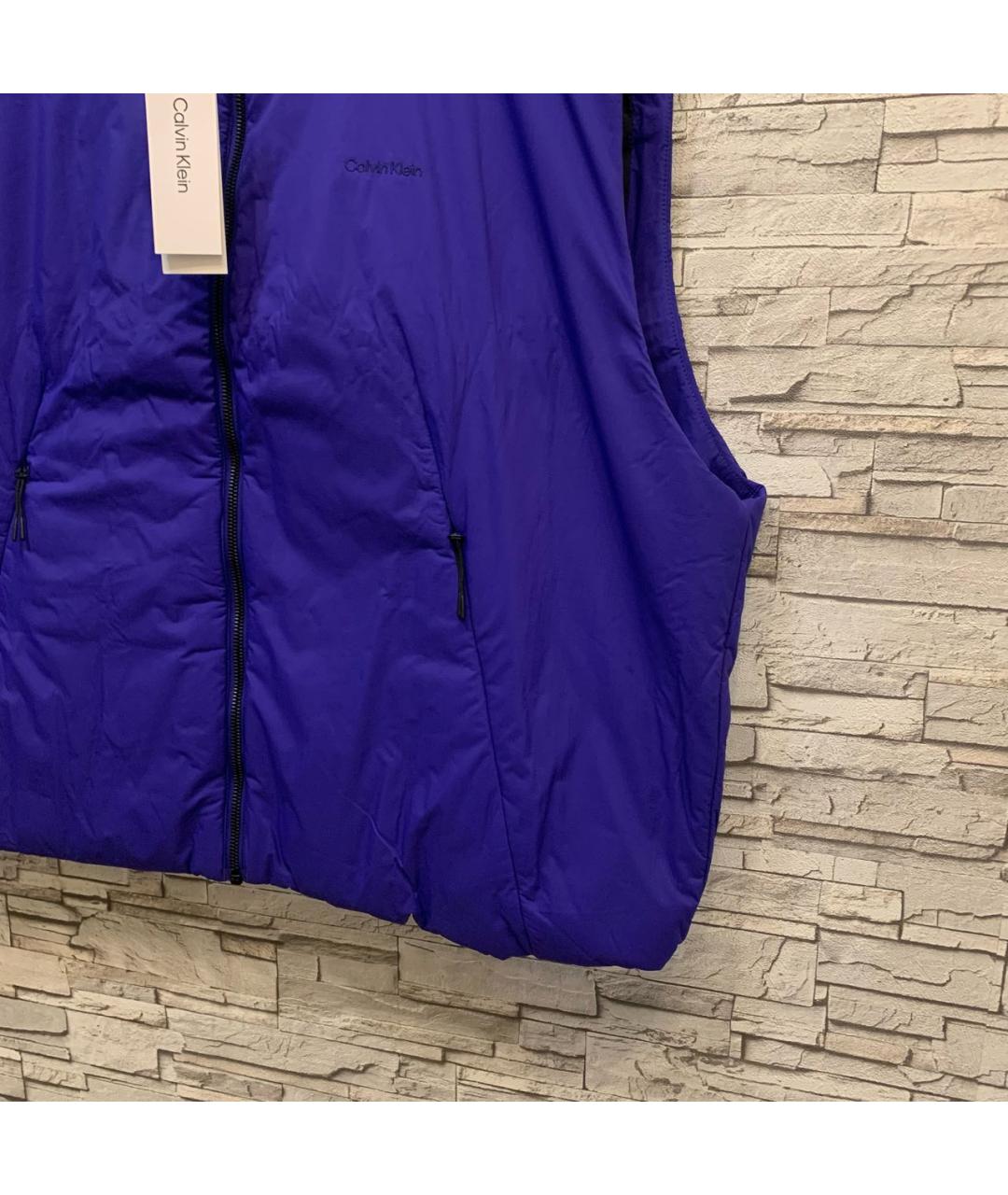 CALVIN KLEIN Фиолетовый жилет, фото 6