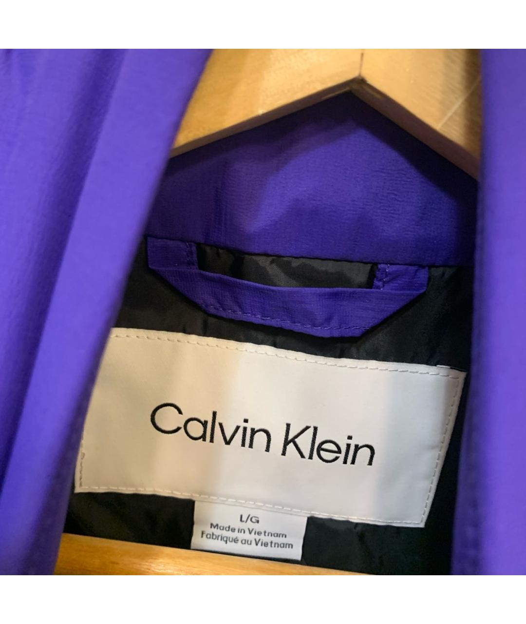 CALVIN KLEIN Фиолетовый жилет, фото 3