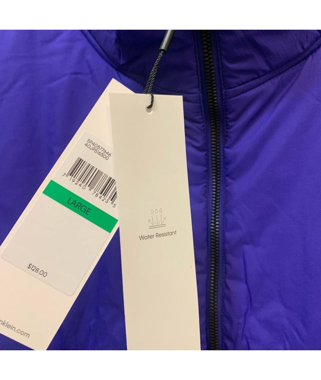 CALVIN KLEIN Фиолетовый жилет, фото 7