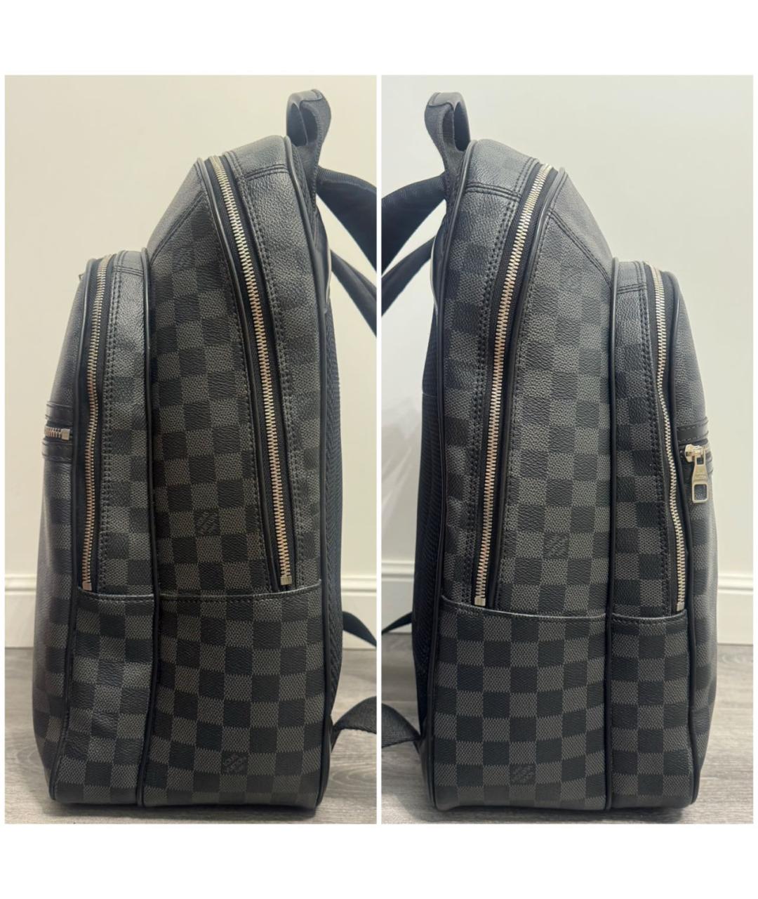 LOUIS VUITTON Антрацитовый рюкзак, фото 5