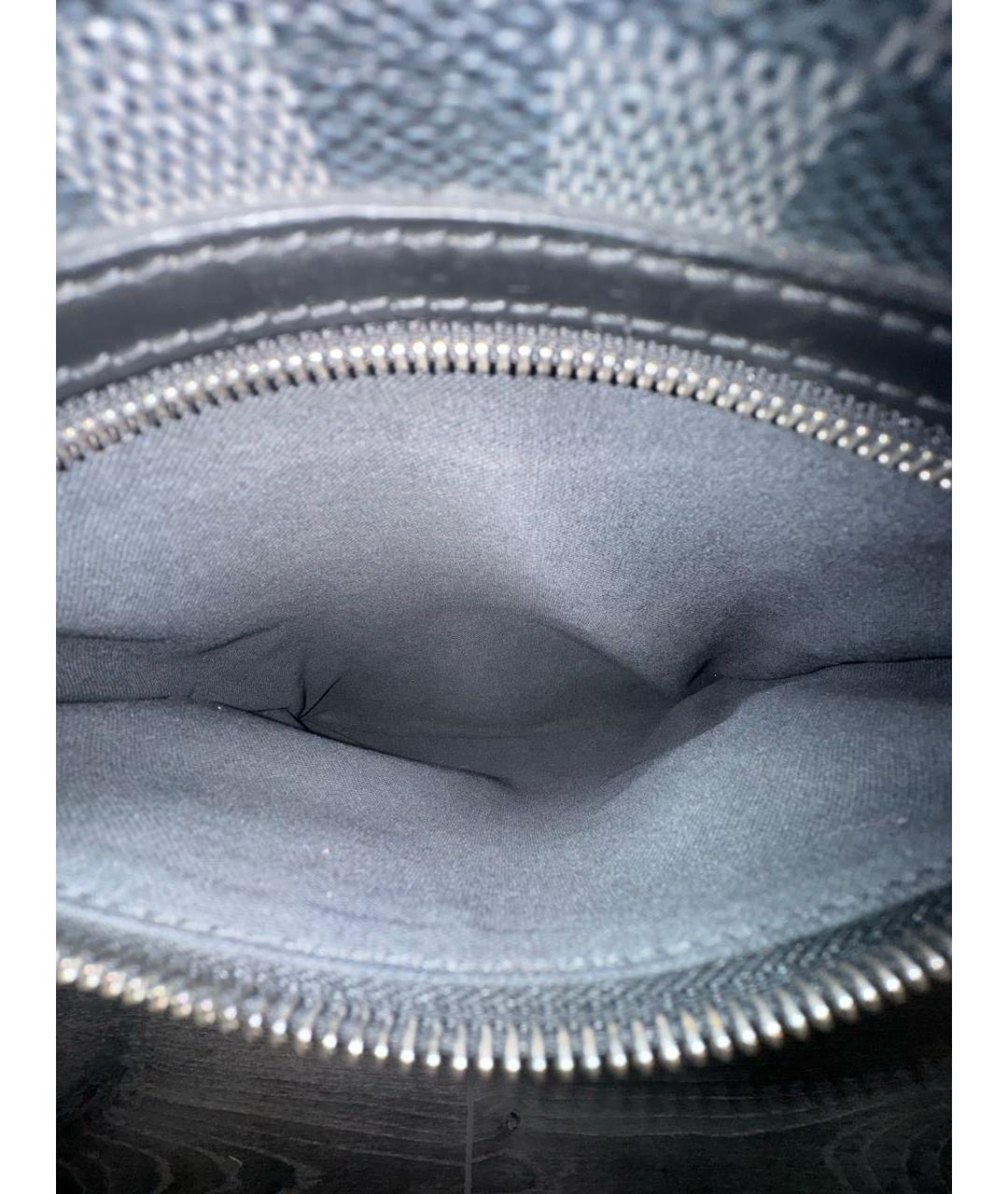 LOUIS VUITTON Антрацитовый рюкзак, фото 8