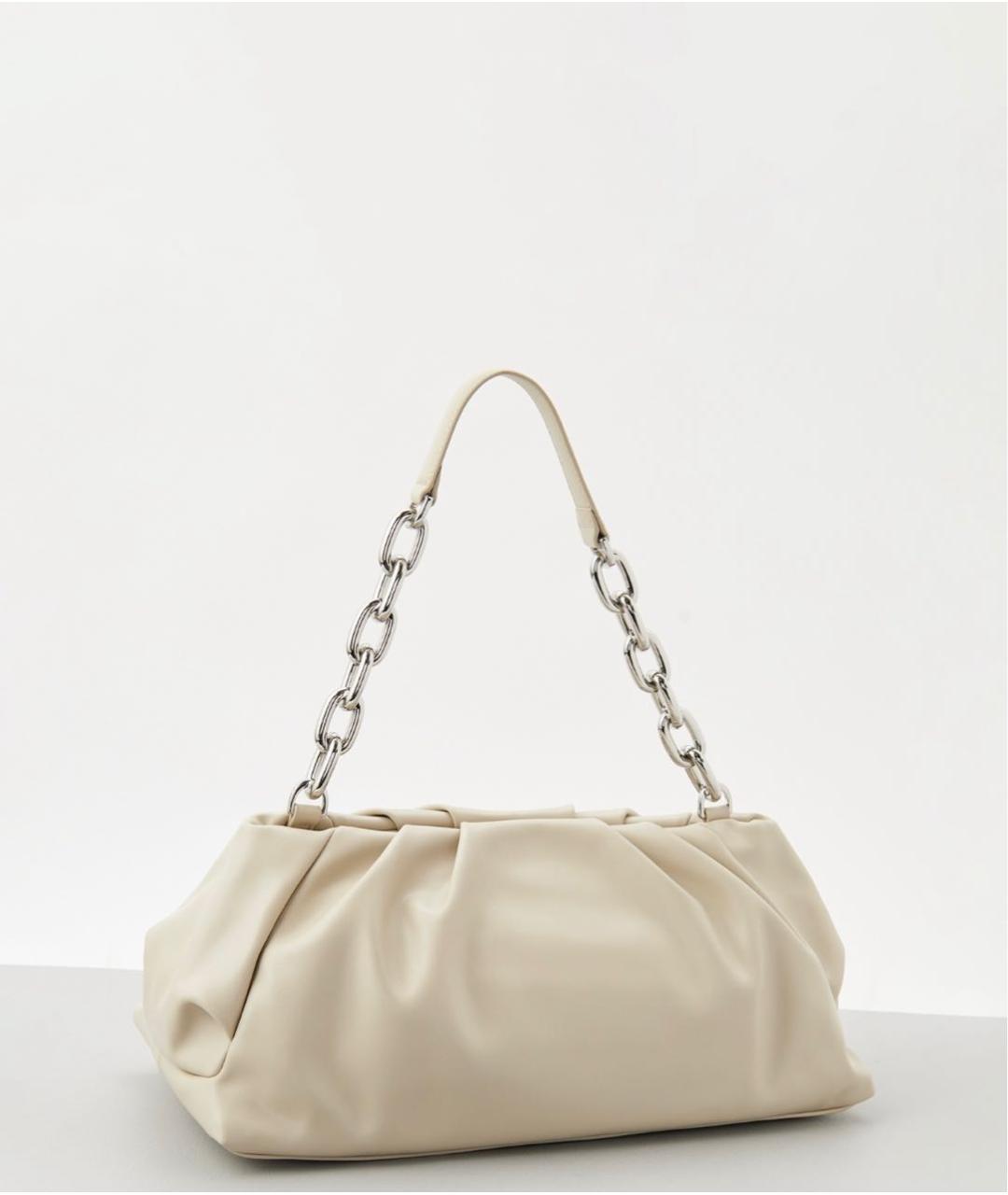 CALVIN KLEIN Бежевая сумка тоут, фото 2