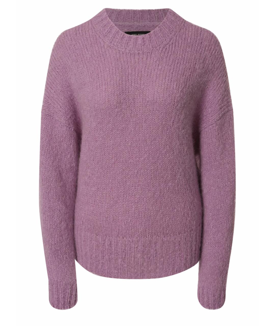 ISABEL MARANT Фиолетовый шерстяной джемпер / свитер, фото 1