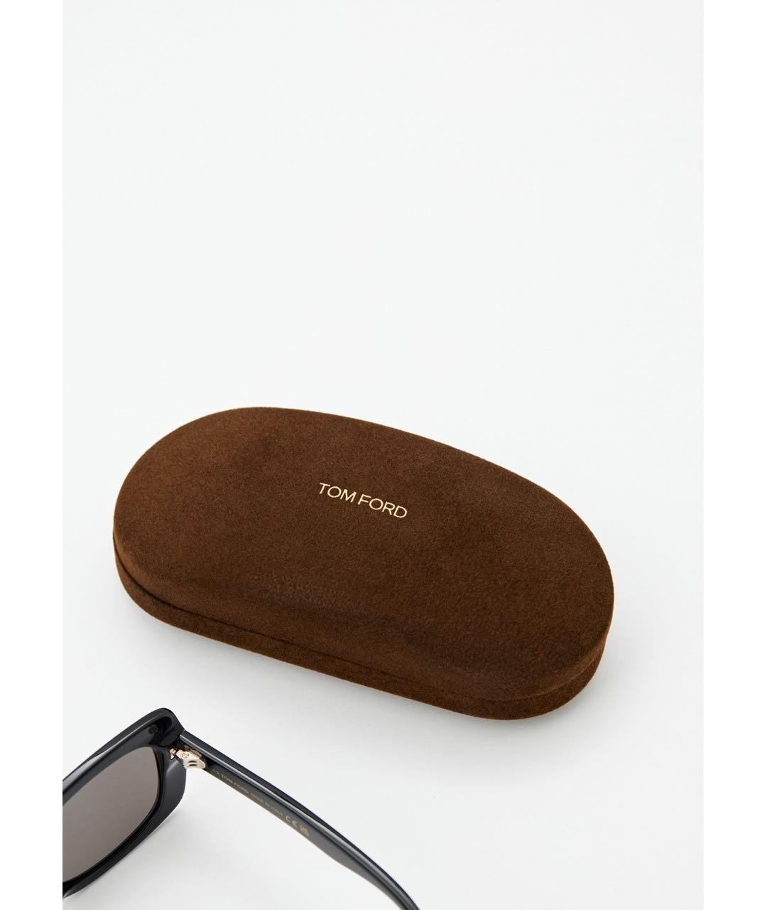 TOM FORD Черные солнцезащитные очки, фото 4