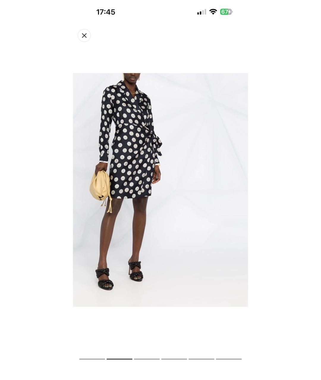 MAX MARA Черное шелковое вечернее платье, фото 5