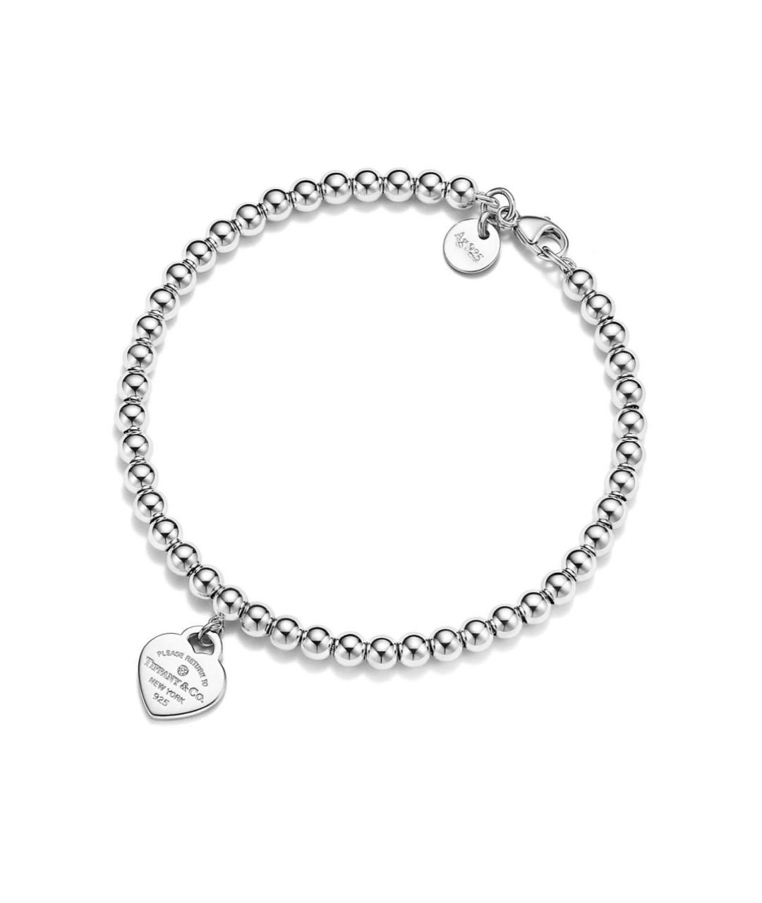 TIFFANY&CO Бирюзовый серебряный браслет, фото 2