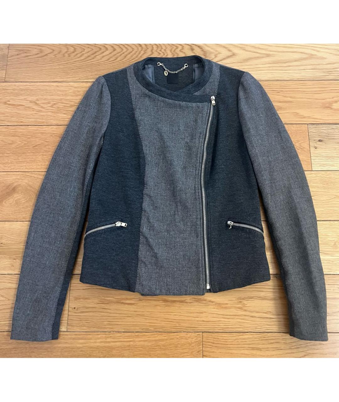 TRUSSARDI Серый жакет/пиджак, фото 9