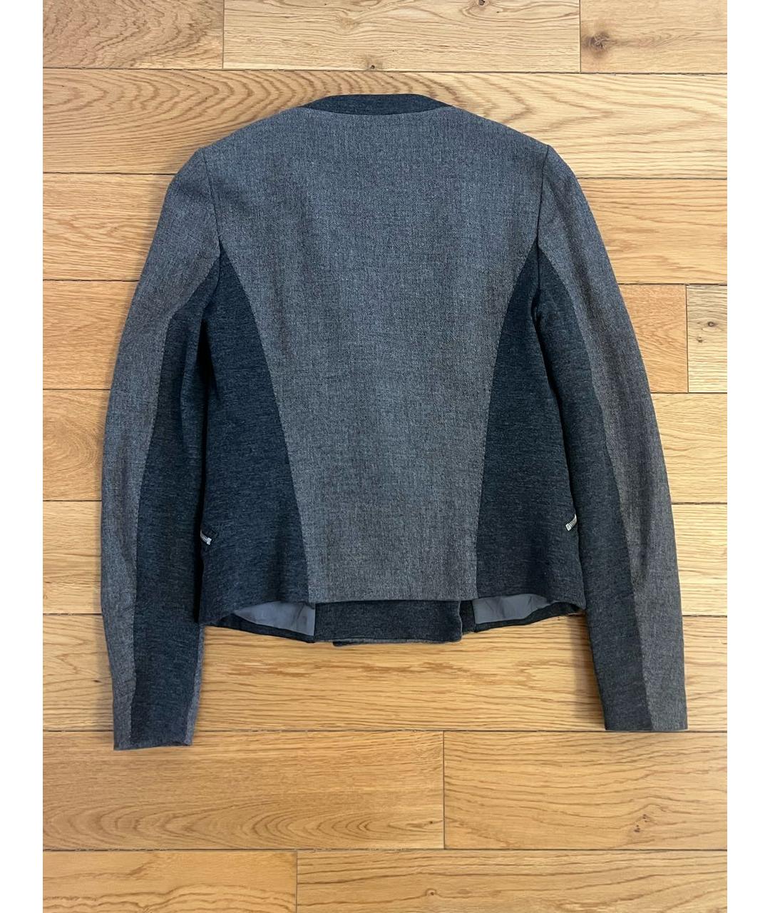 TRUSSARDI Серый жакет/пиджак, фото 3