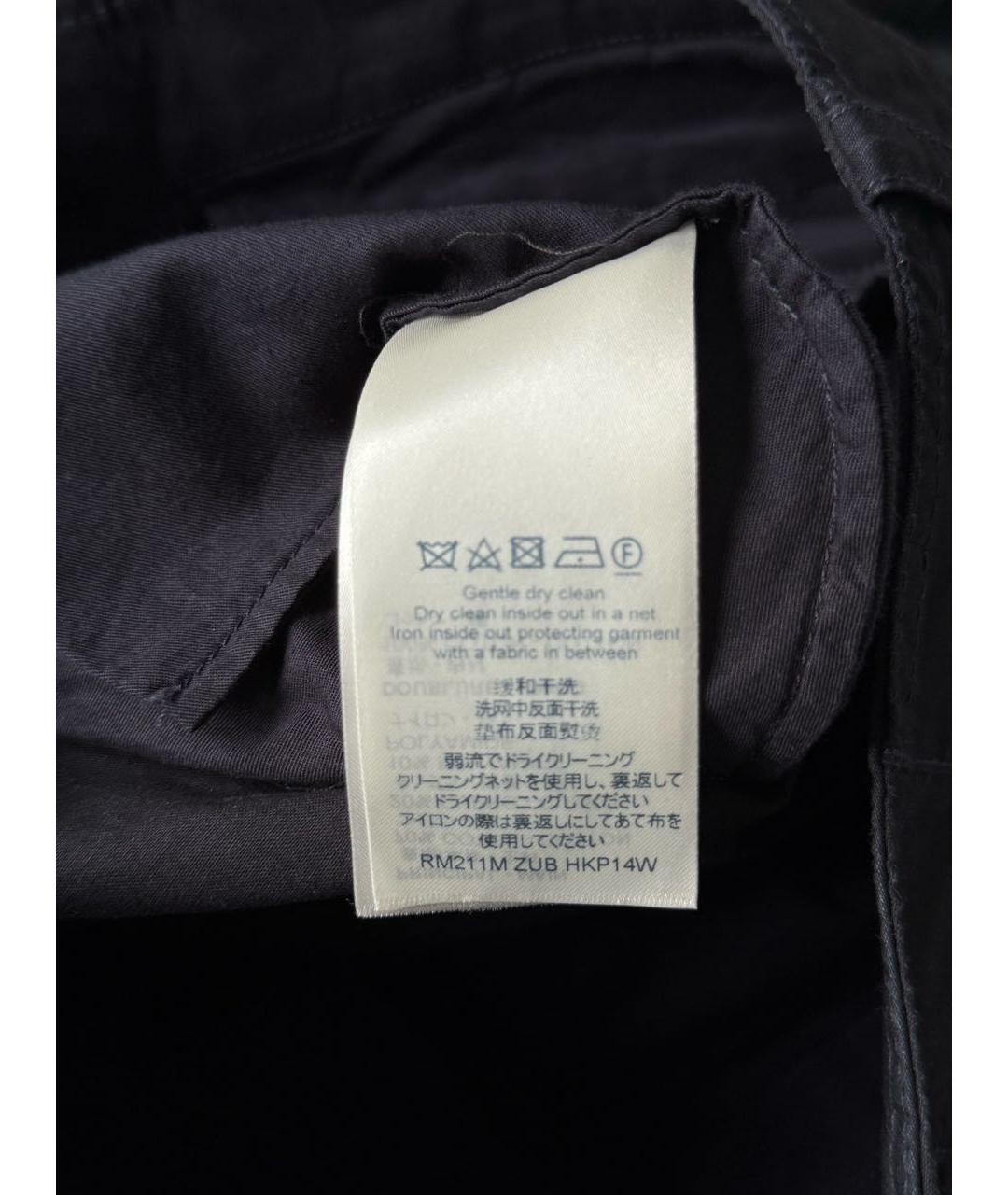 LOUIS VUITTON Темно-синие повседневные брюки, фото 7