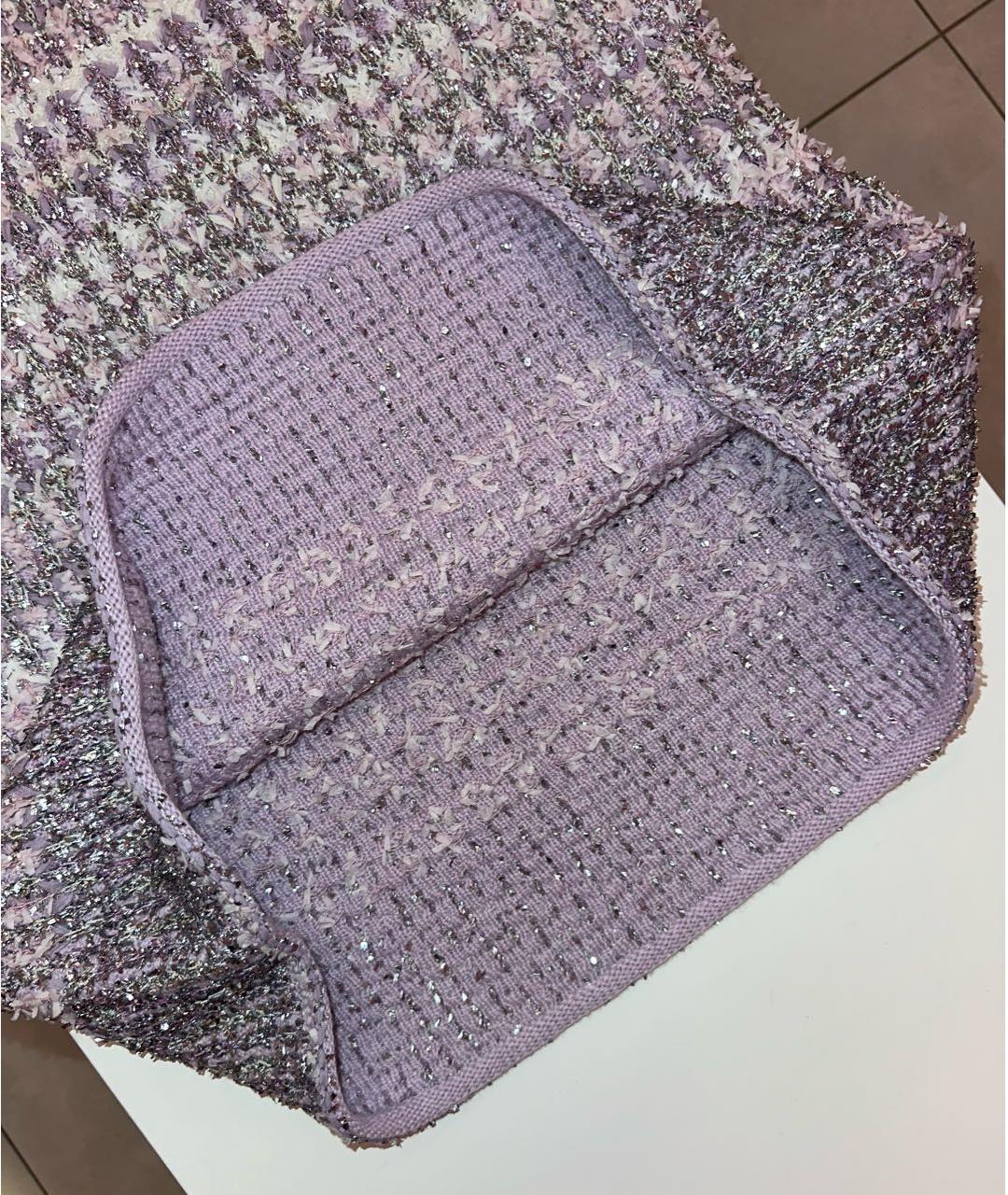 CHANEL Мульти кашемировое коктейльное платье, фото 4